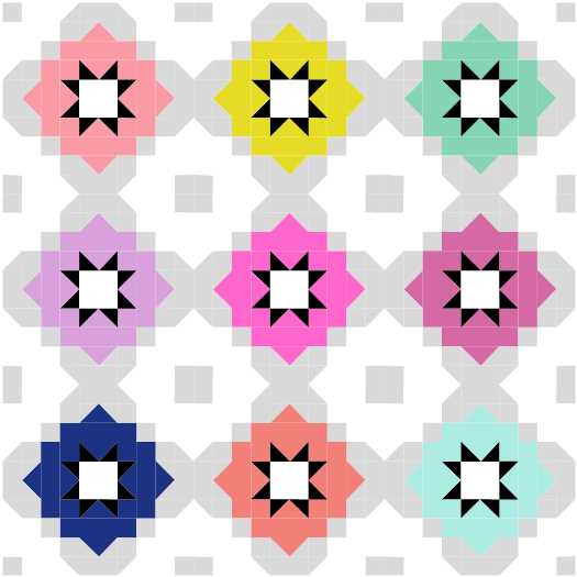 Lou Orth Designs Vintage Tiles Quilt PDF - Image 6