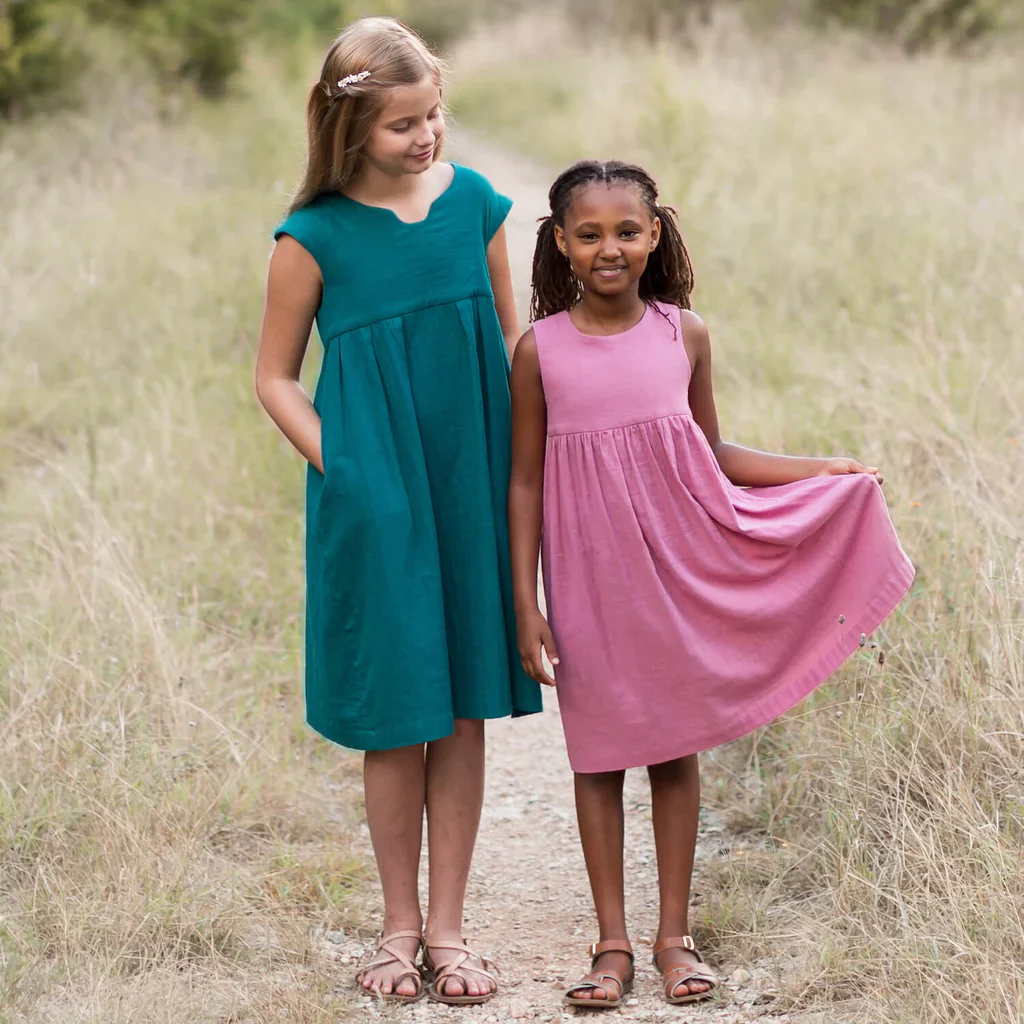 Made by Rae Baby/Child Geranium Dress - Image 2