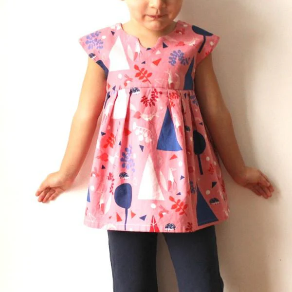 Made by Rae Baby/Child Geranium Dress - Image 7