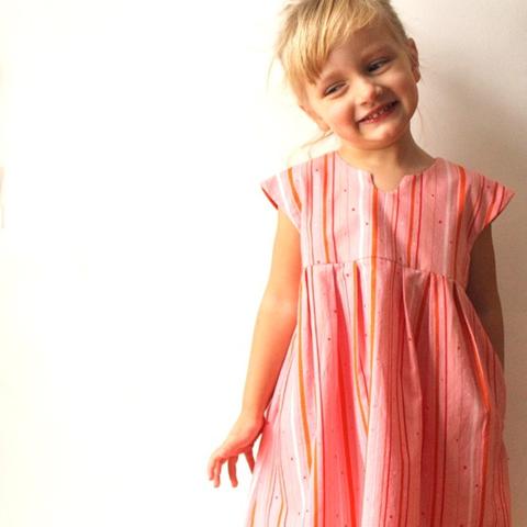 Made by Rae Baby/Child Geranium Dress - Image 9