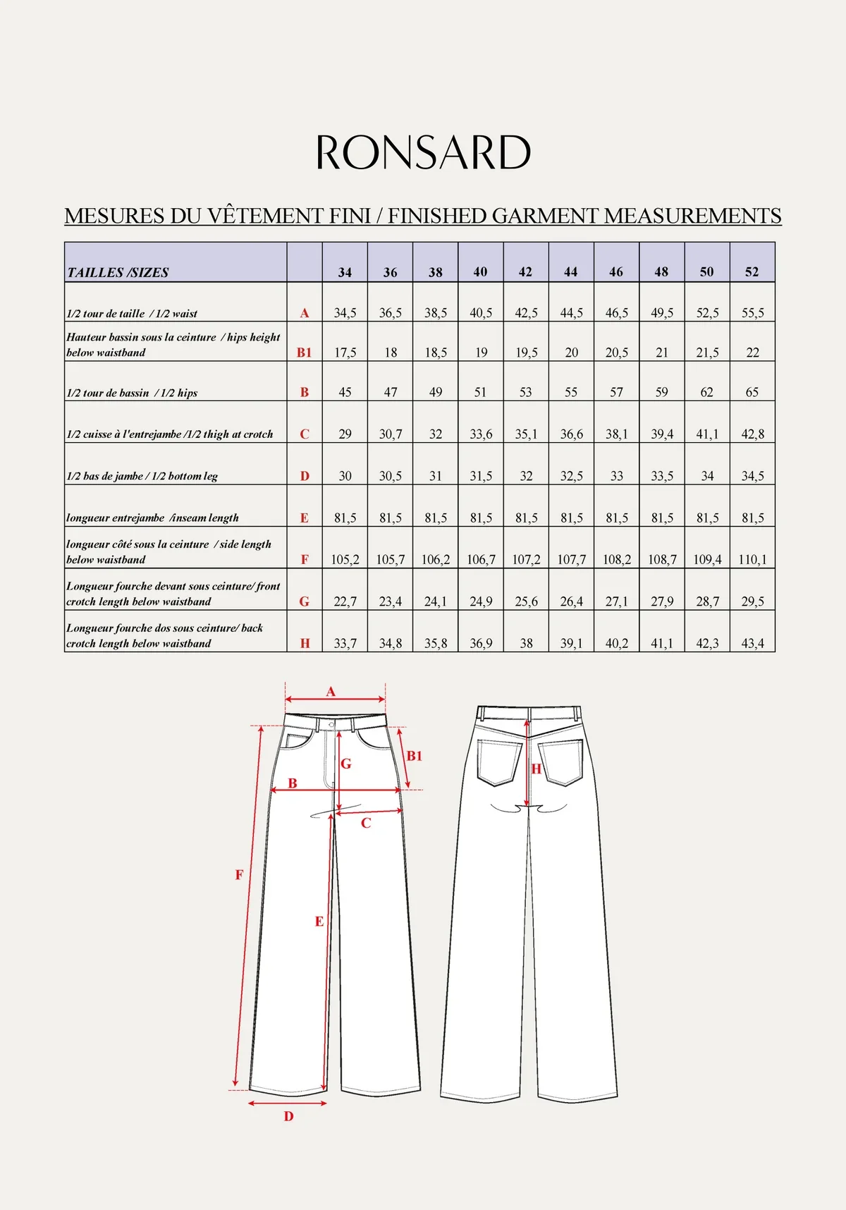 Maison Fauve Ronsard Jeans - Image 16