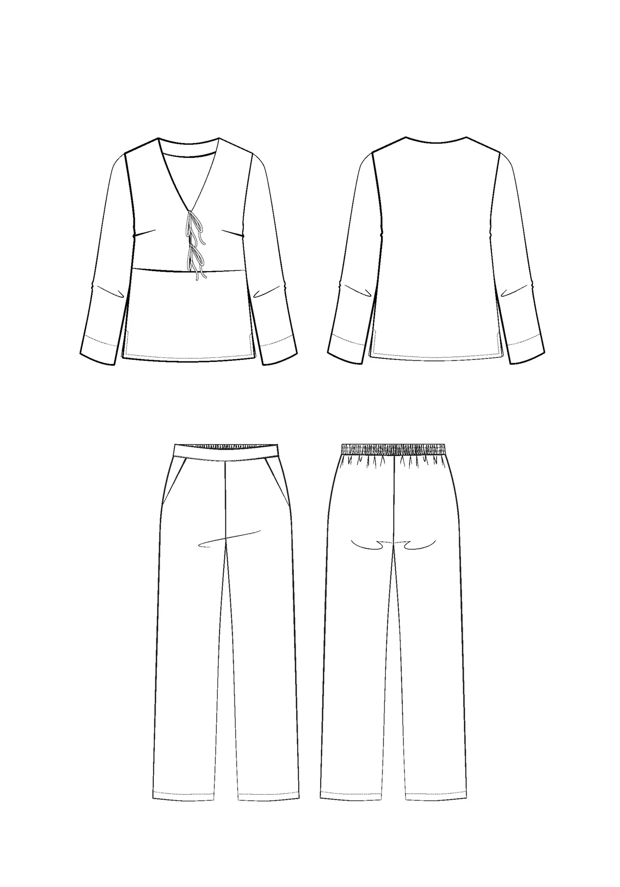 Maison Fauve Soupir Pyjamas - Image 16