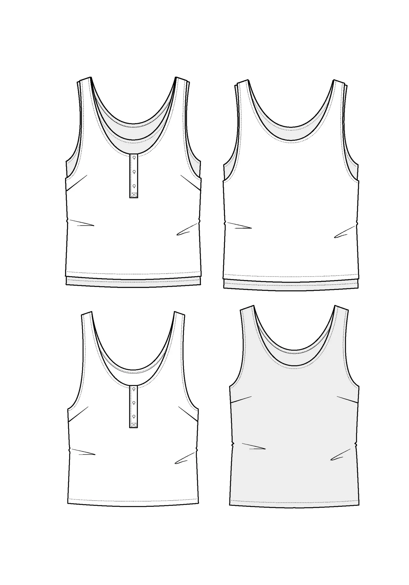 Maison Fauve Spritz Tank Top Duo - Image 14