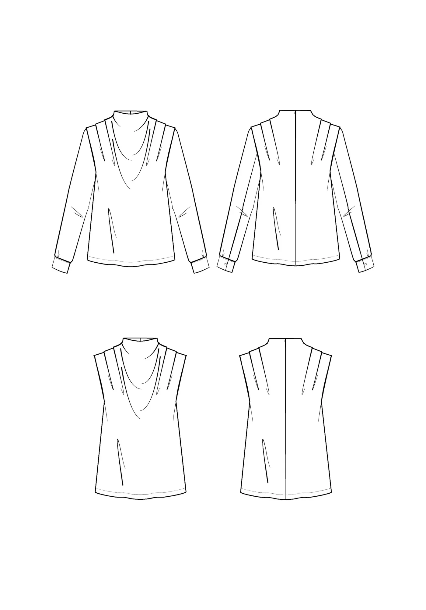 Maison Fauve TempĂȘte Blouse - Image 32