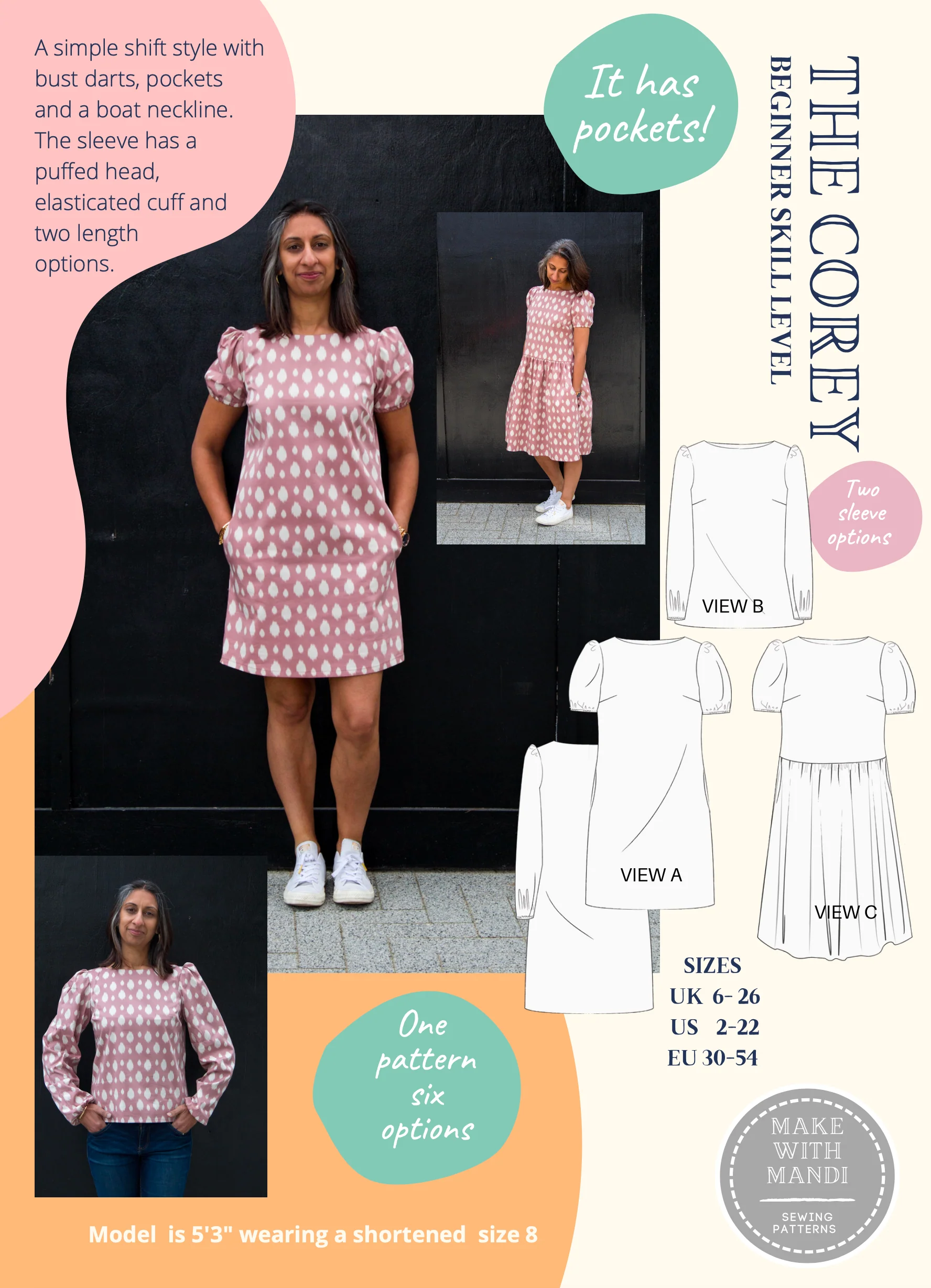 Make With Mandi Corey Dress - Image 9