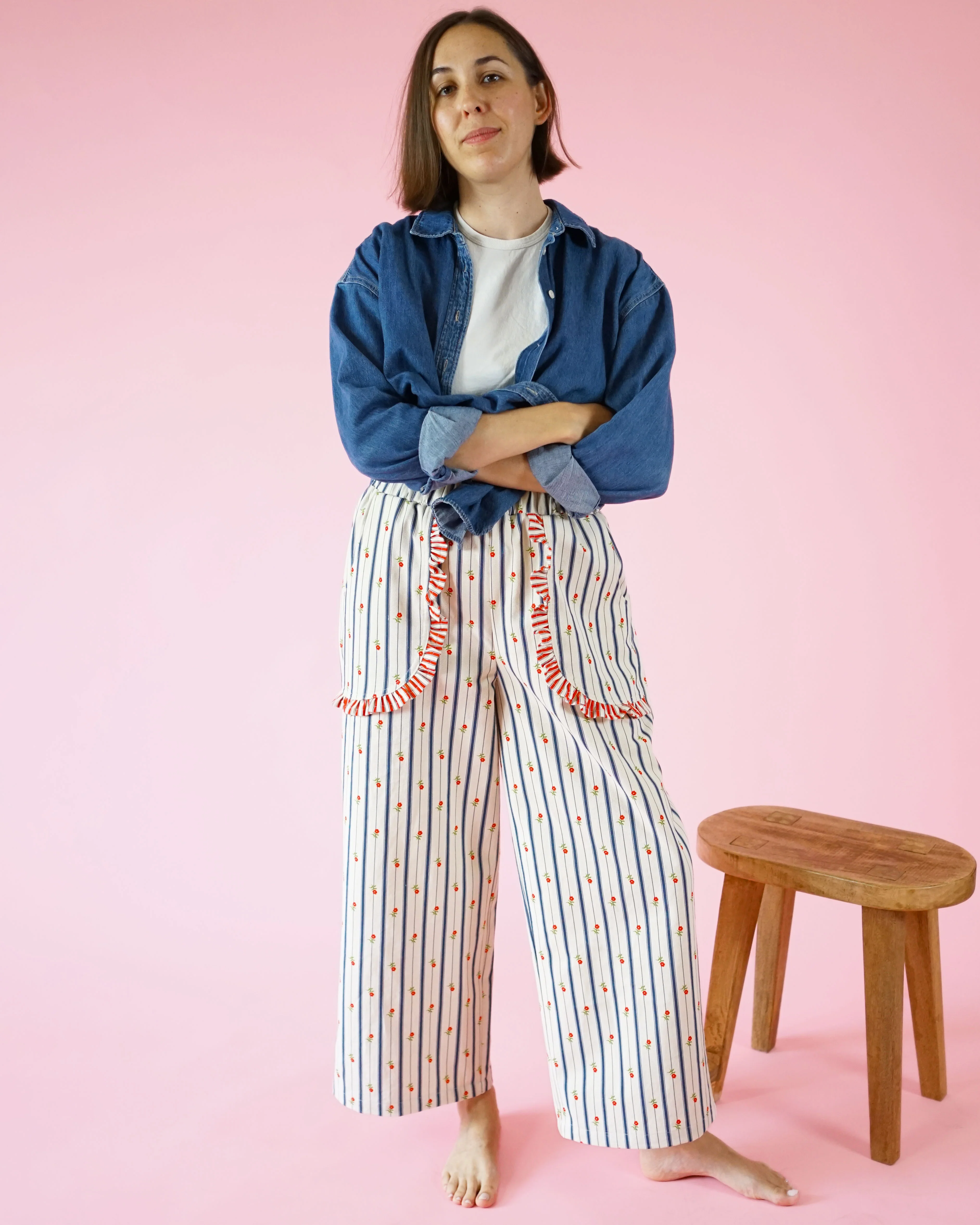 Matchy Matchy Apron Pocket Pants