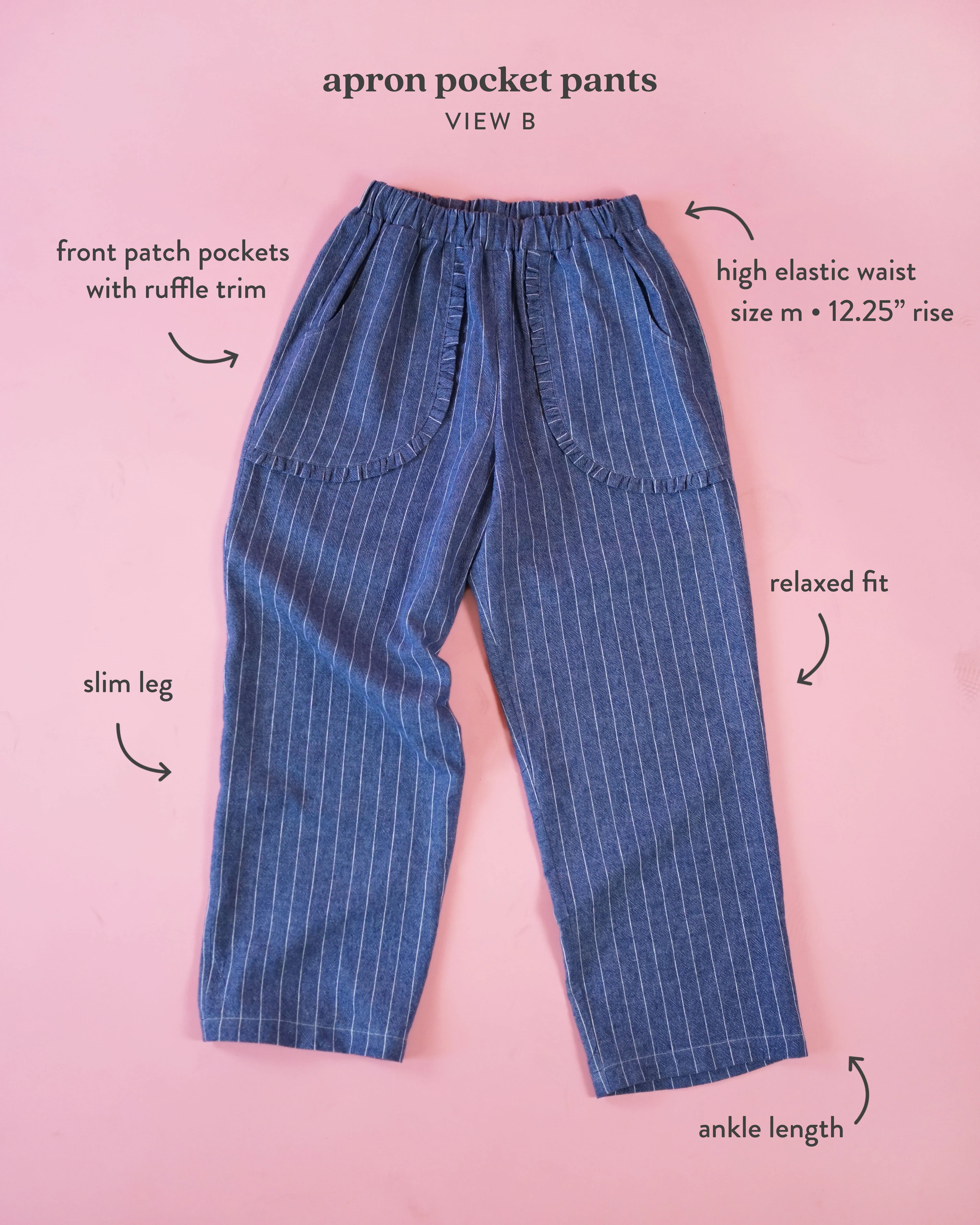 Matchy Matchy Apron Pocket Pants - Image 16