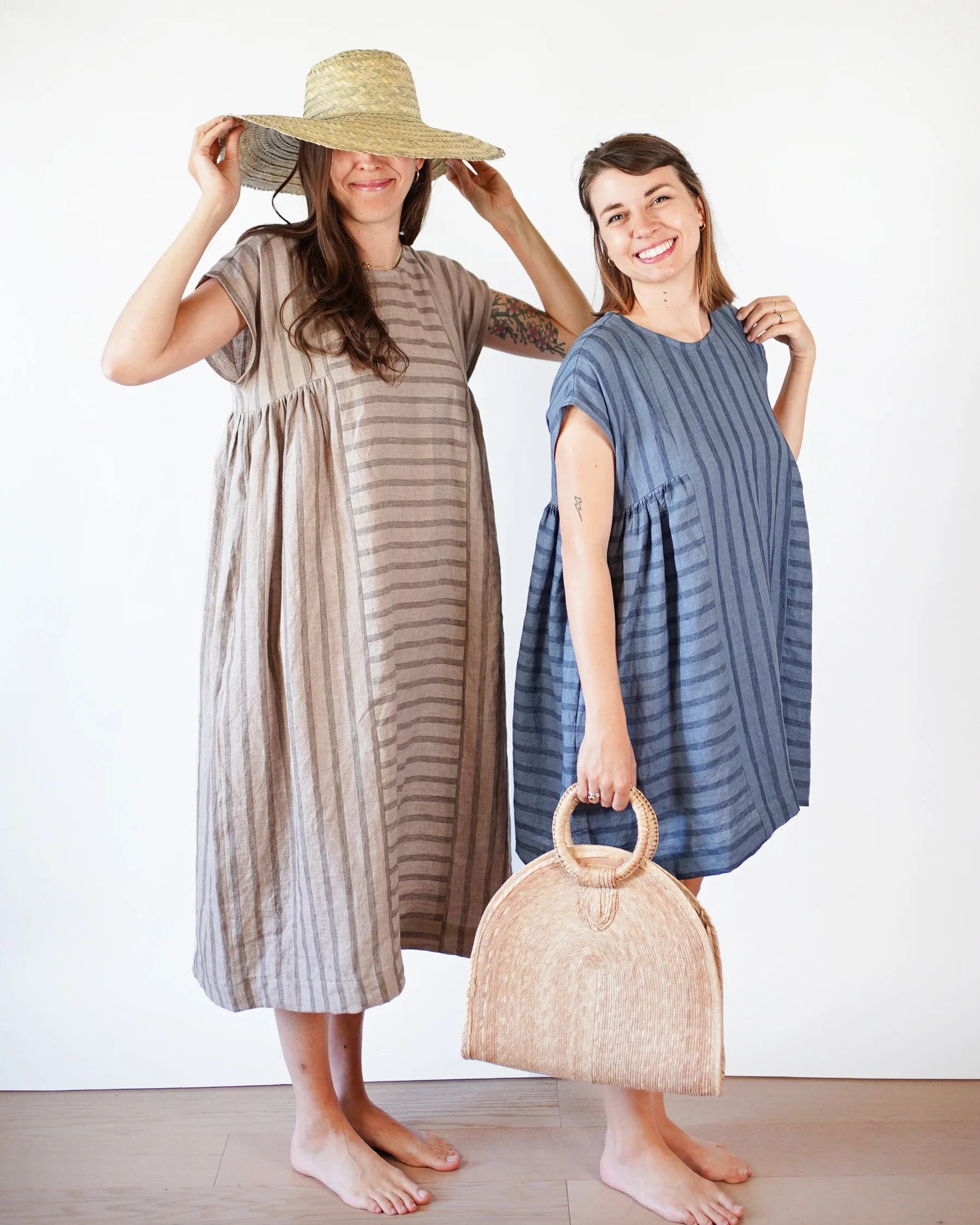 Matchy Matchy Collage Gather Dress - Image 12