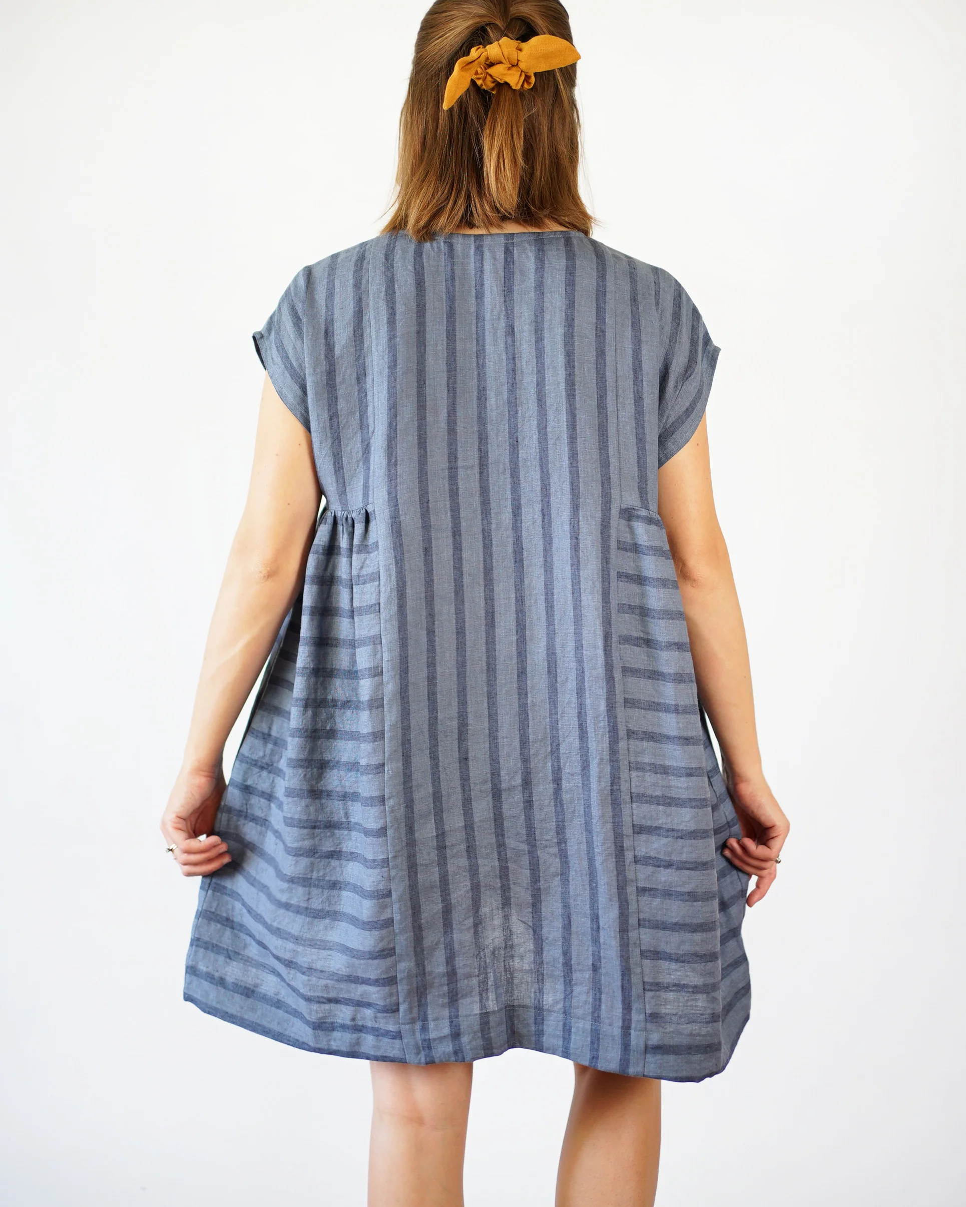Matchy Matchy Collage Gather Dress - Image 9