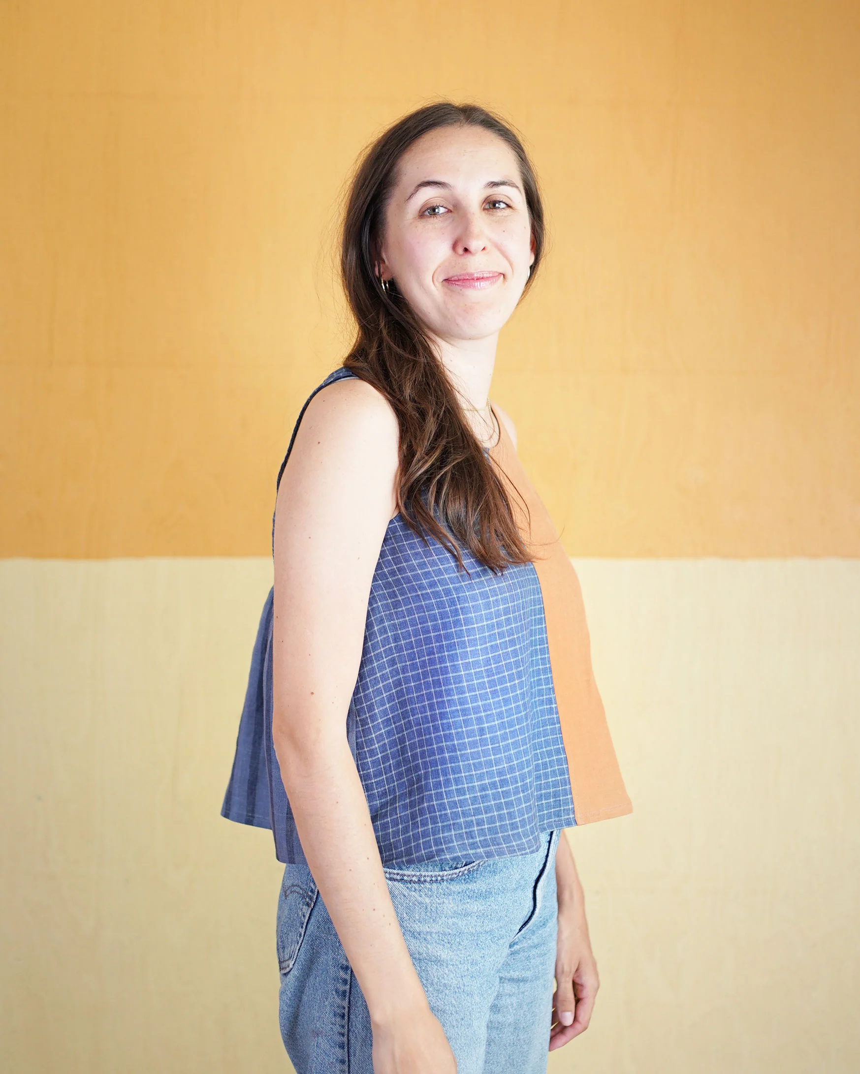 Matchy Matchy Peplum Split Tank - Image 10