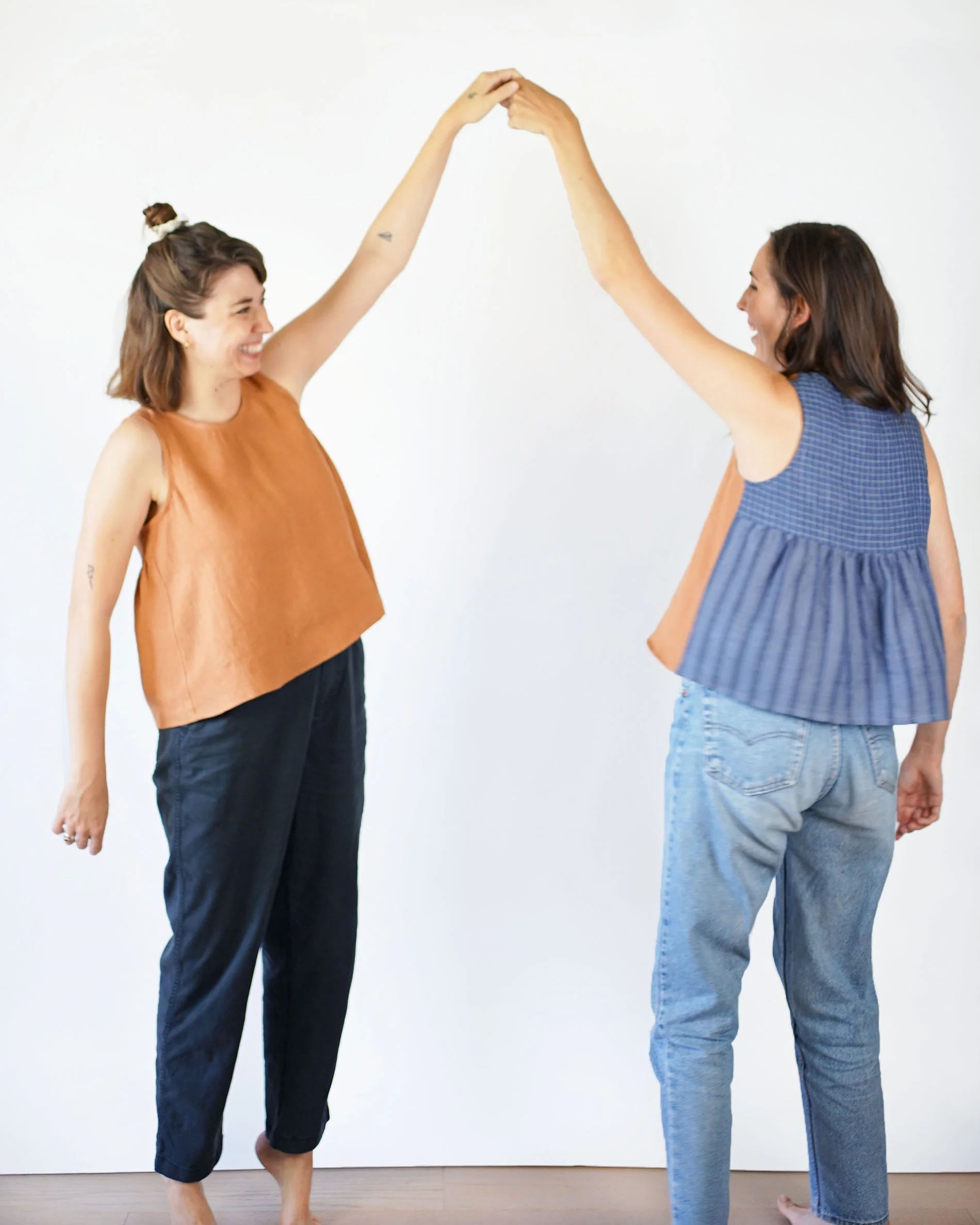 Matchy Matchy Peplum Split Tank - Image 8