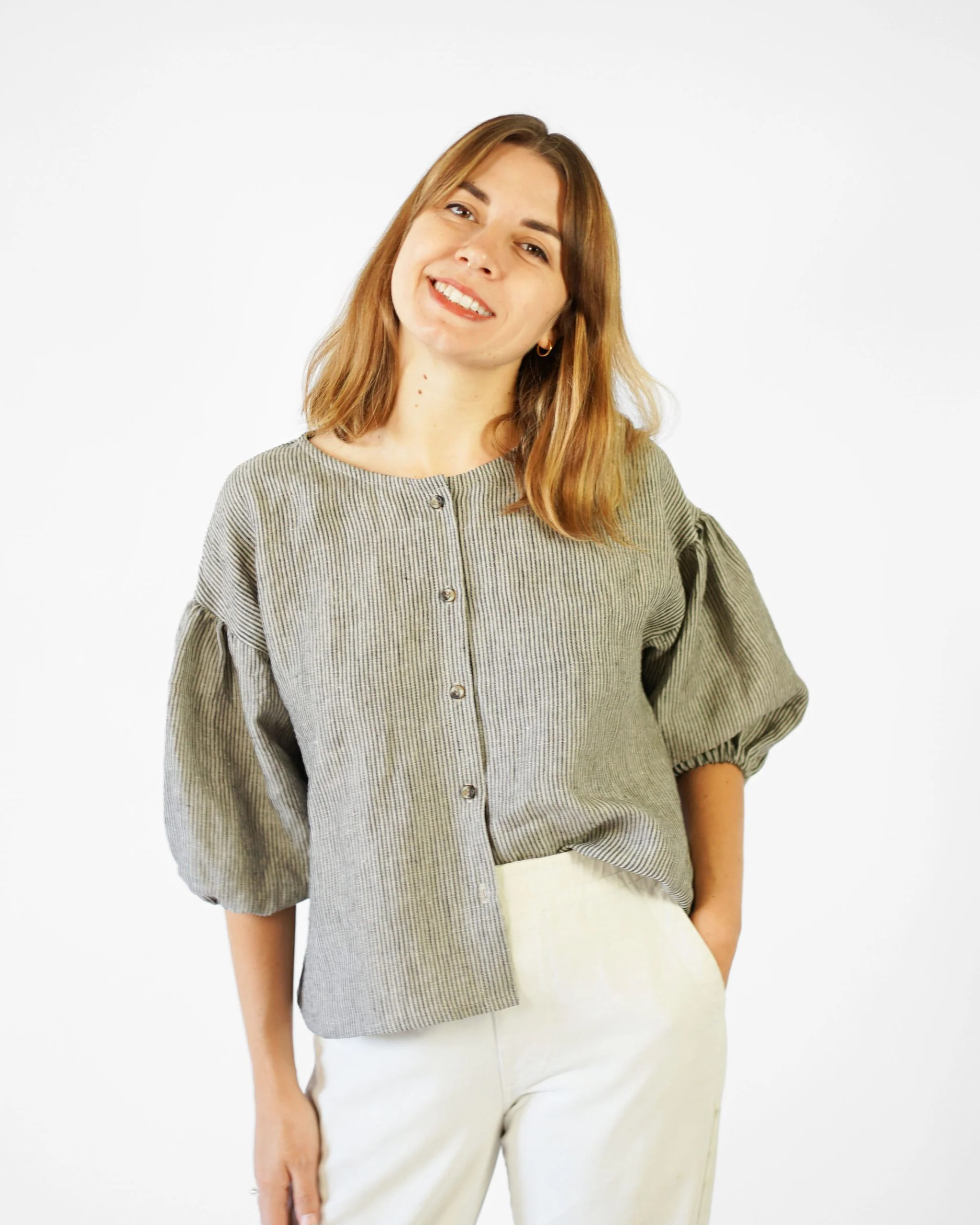 Matchy Matchy Perfect Puff Sleeve Top - Image 2