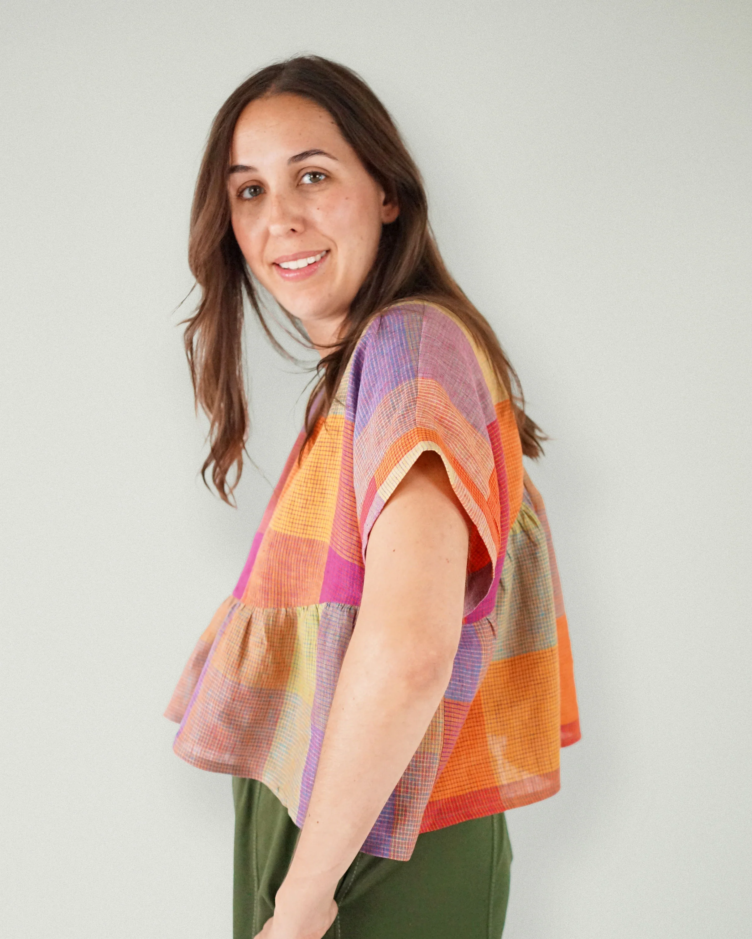 Matchy Matchy Wave Float Top - Image 12