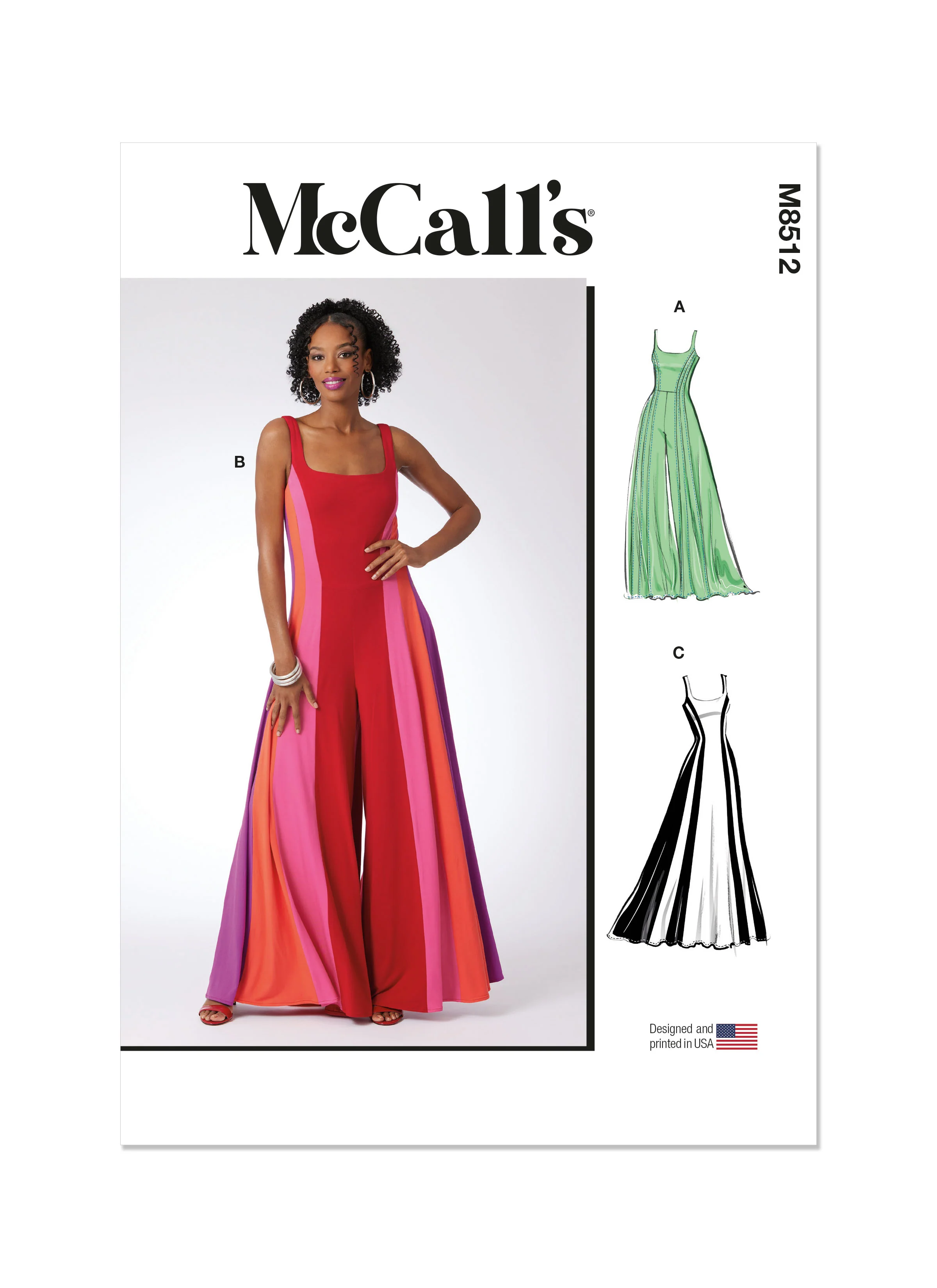 McCalls Jumpsuit & Dress M8512 - Image 2