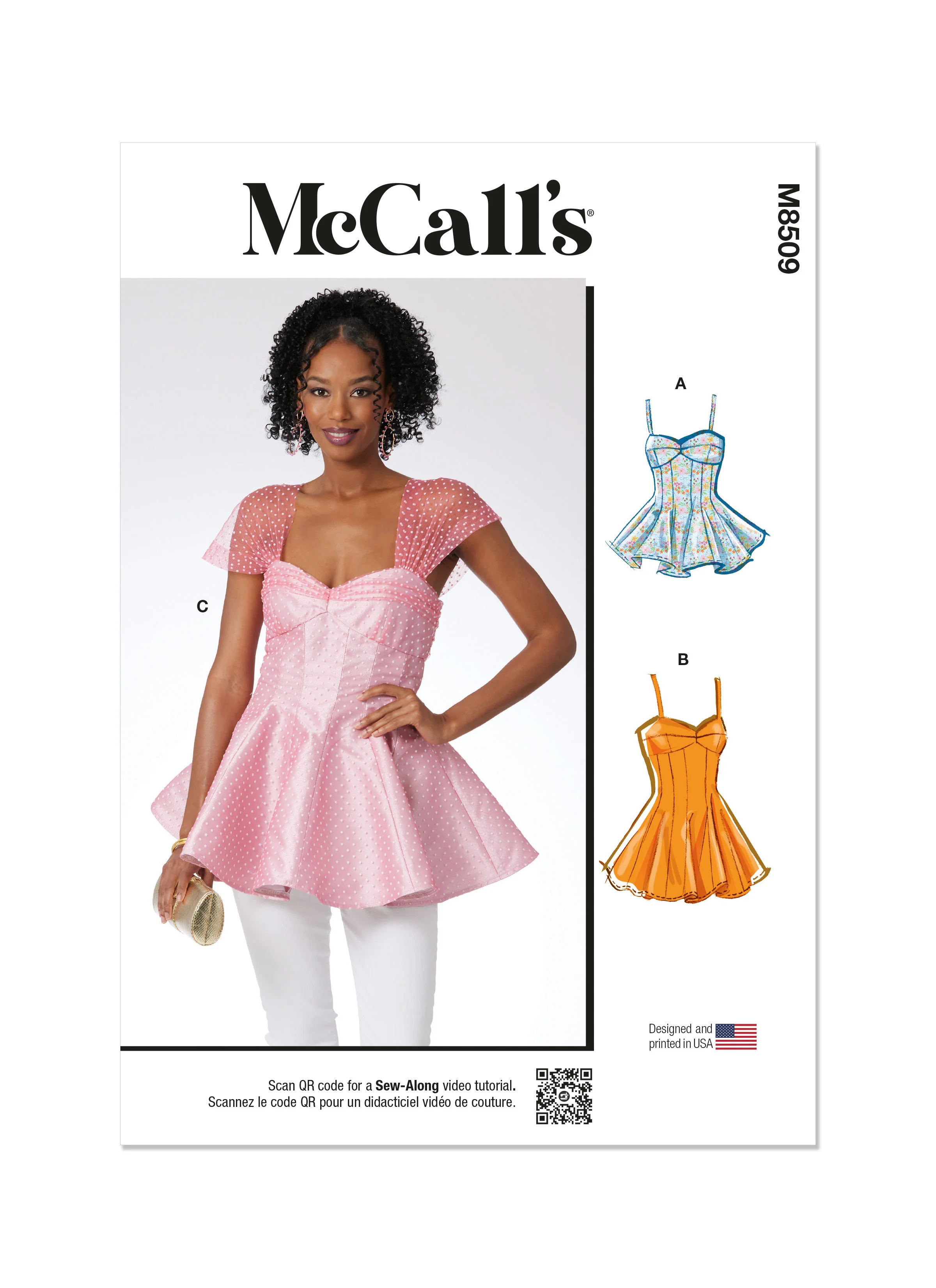 McCalls Tops M8509 - Image 2