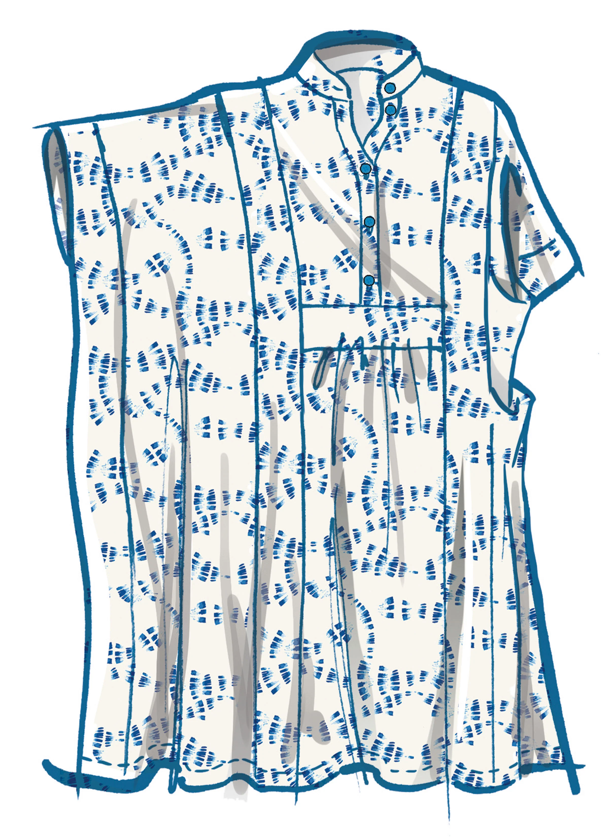 McCalls Caftans M8516 - Image 4