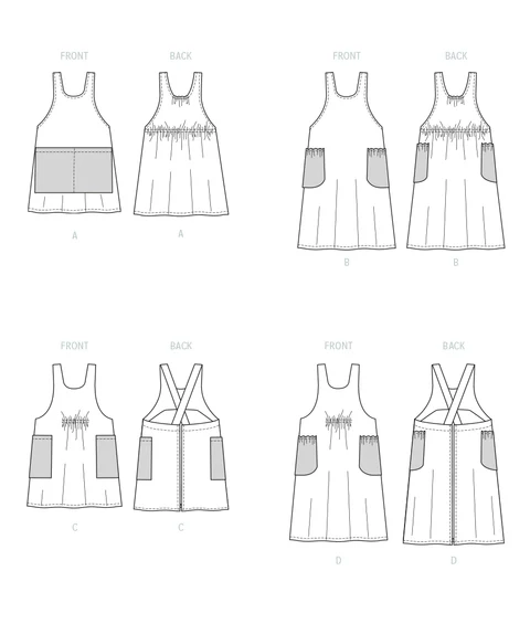 McCalls Aprons M8308 - Image 4