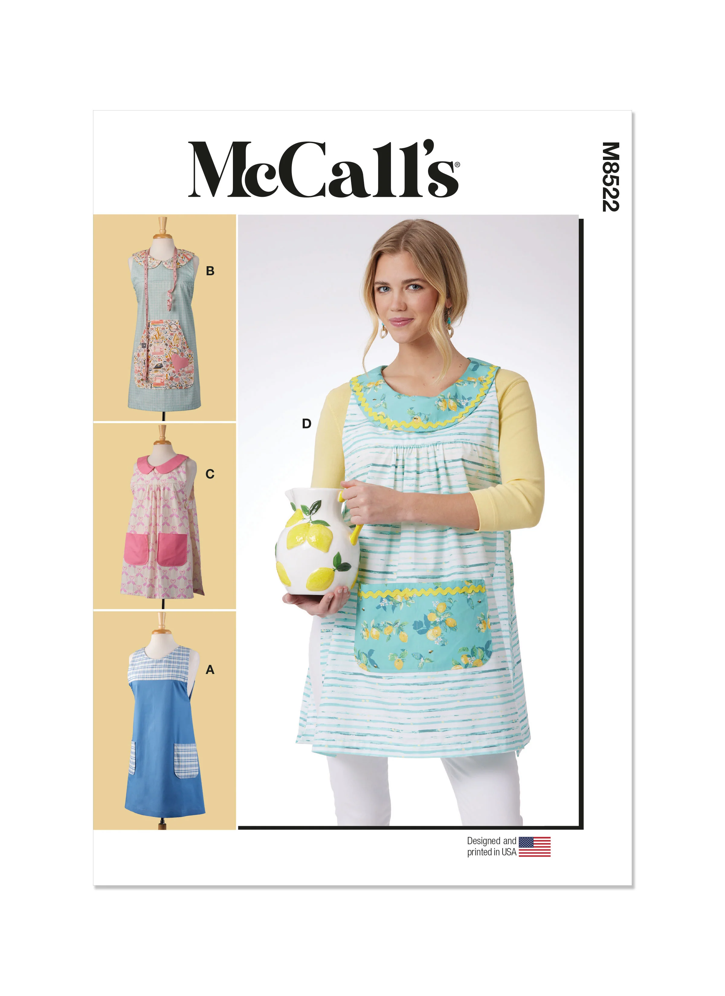 McCalls Aprons M8522 - Image 2