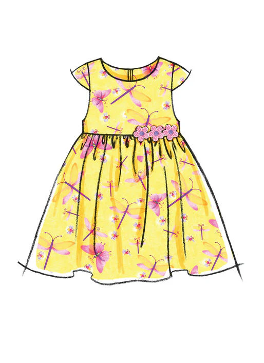 McCalls Babies' Dresses and Panties M6015 - Image 3