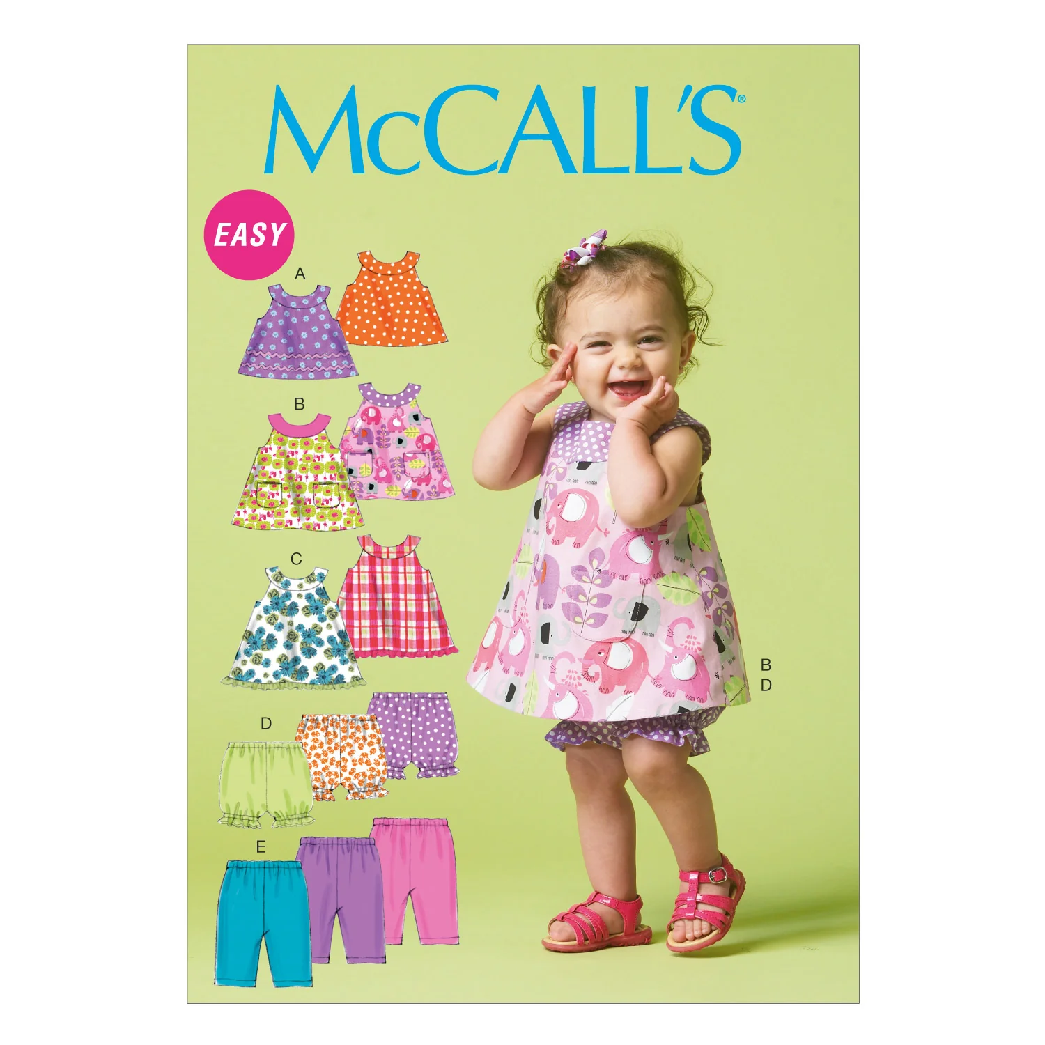 McCalls Babies' Mix & Match Outfit M6912 - Image 9