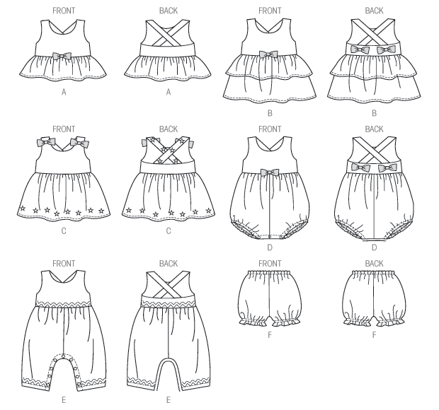 McCalls Baby/Child Outfit M6944 - Image 8