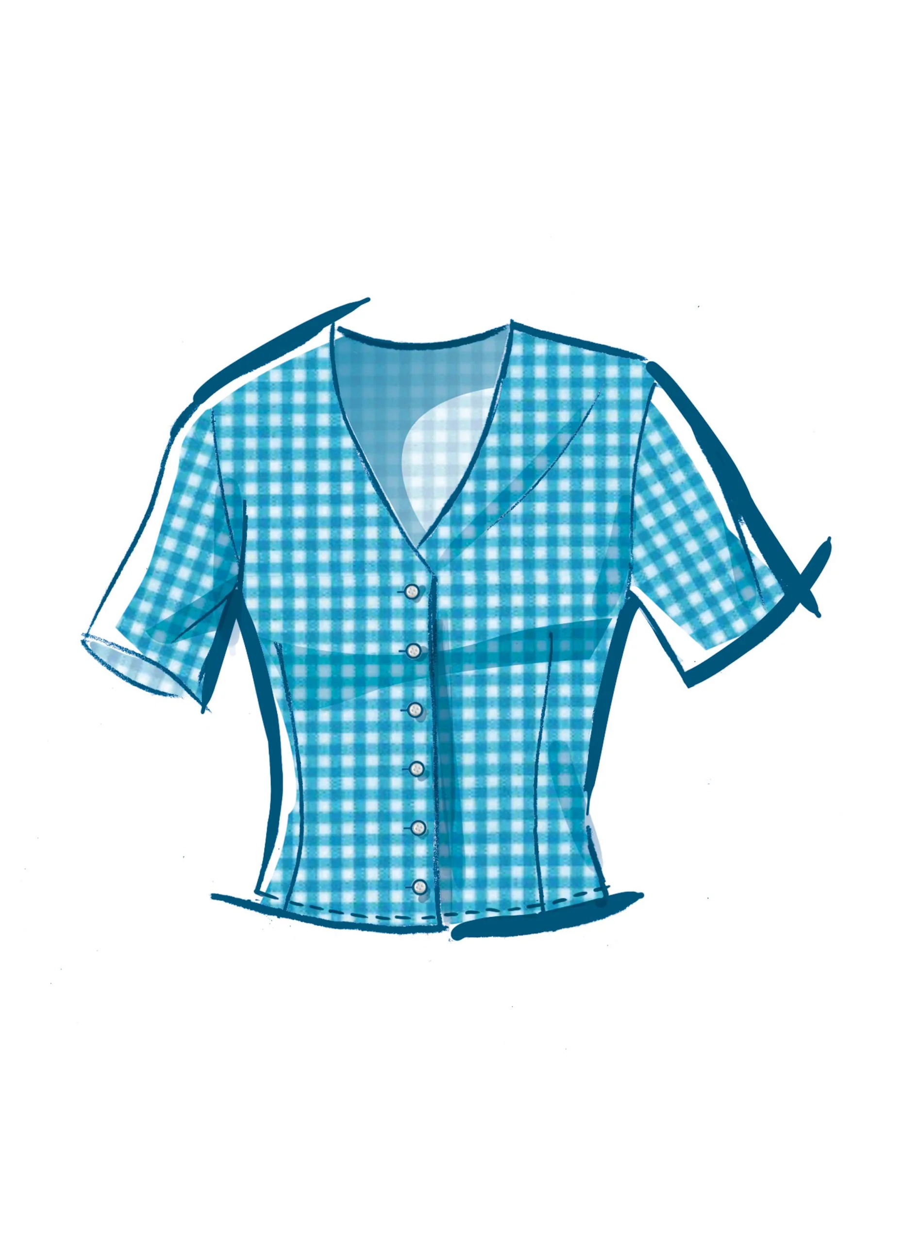McCalls Blouse M8451 - Image 5