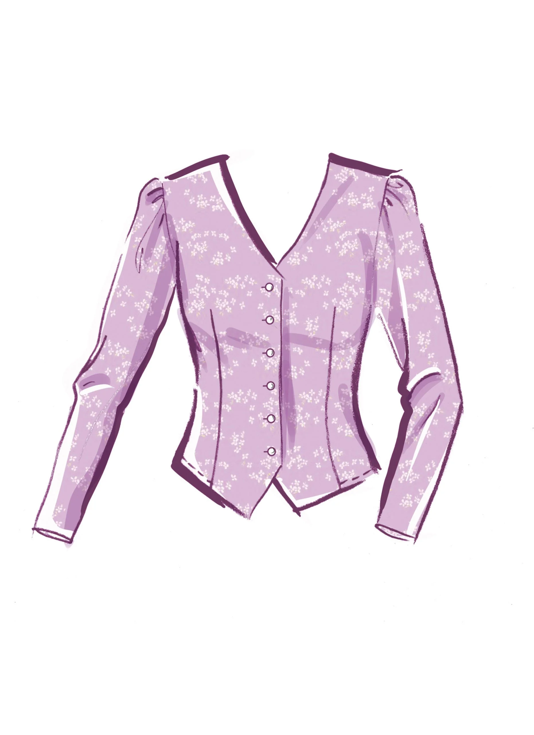 McCalls Blouse M8451 - Image 6