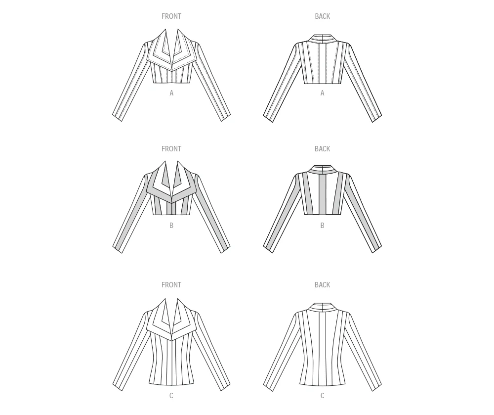McCalls Boleros & Jacket M8533 - Image 9