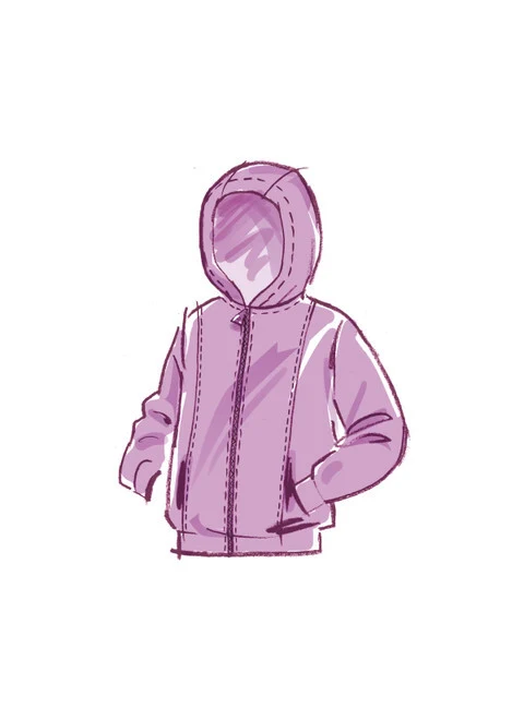 McCalls Child Jacket, Top and Leggings M8374 - Image 8