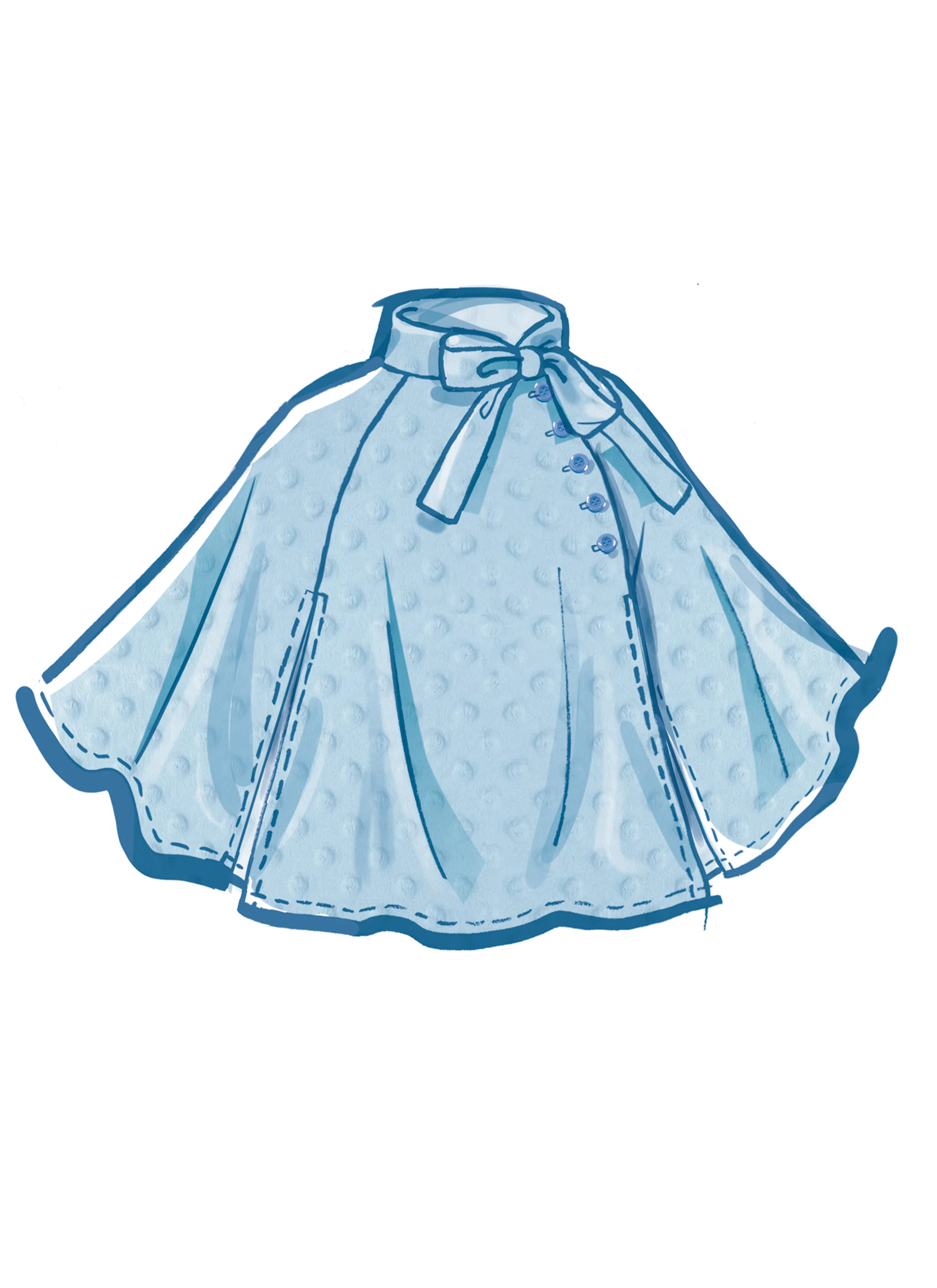 McCalls Child/Teen Capes M8538 - Image 9