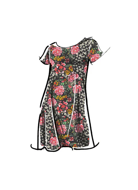 McCalls Child/Teen Dress M8418 - Image 4