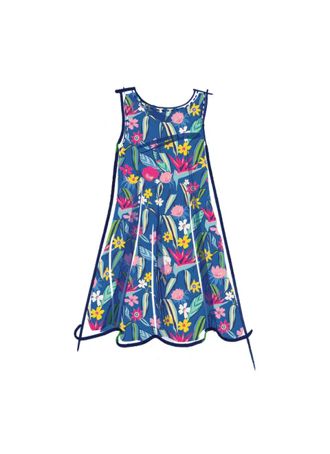 McCalls Child/Teen Dress M8418 - Image 5