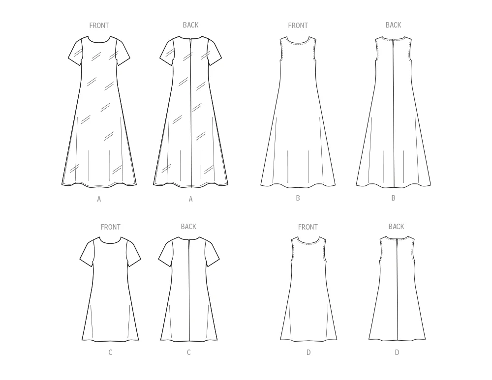 McCalls Child/Teen Dress M8418 - Image 6