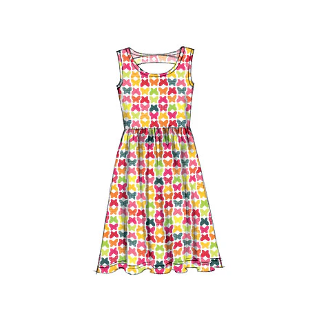 McCalls Child/Teen Dresses M7079 - Image 7
