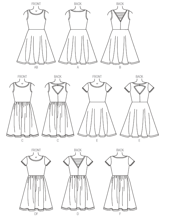 McCalls Child/Teen Dresses M7079 - Image 8