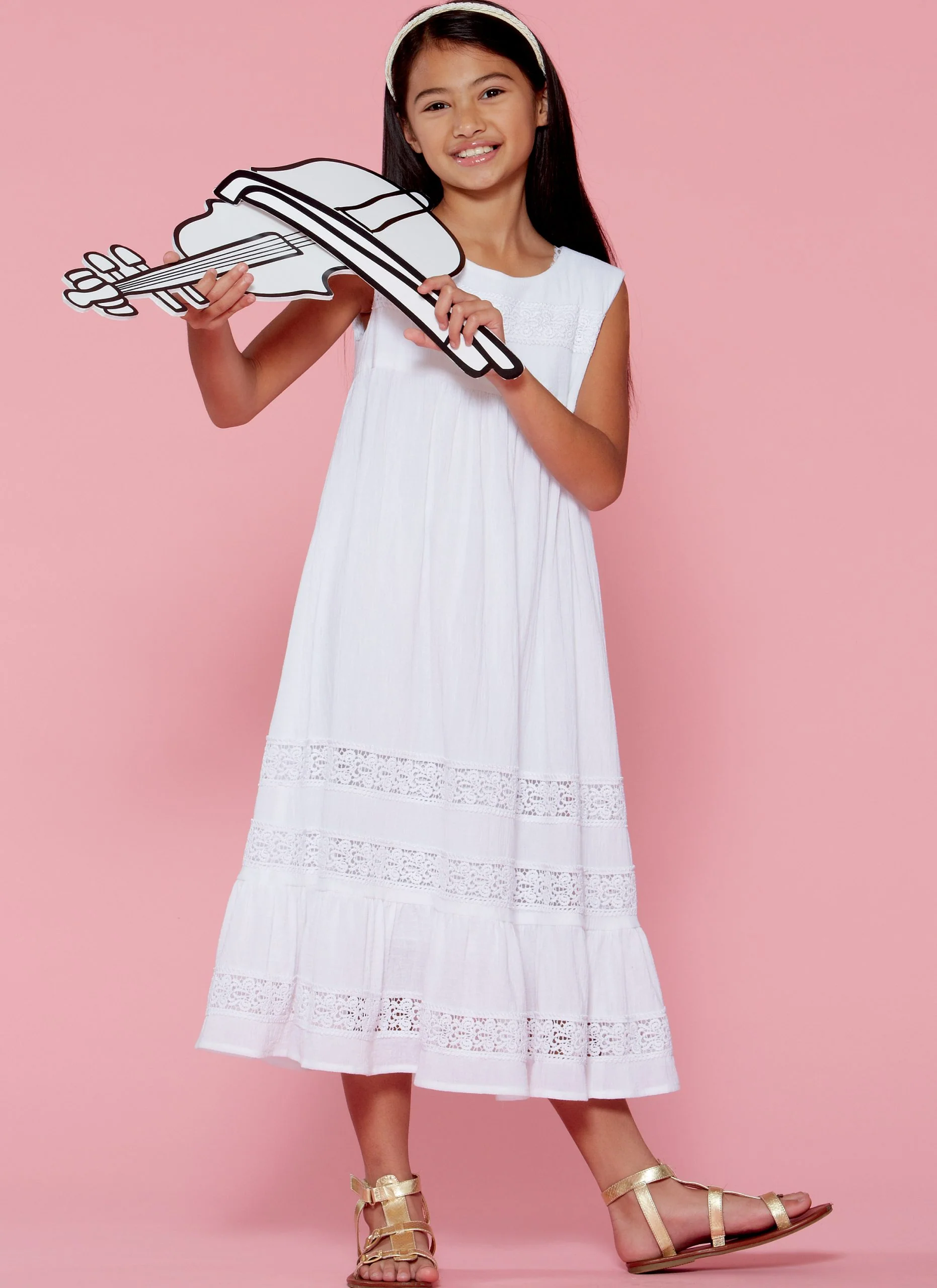 McCalls Child/Teen Dresses M7558 - Image 2