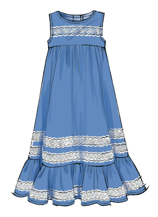 McCalls Child/Teen Dresses M7558 - Image 5