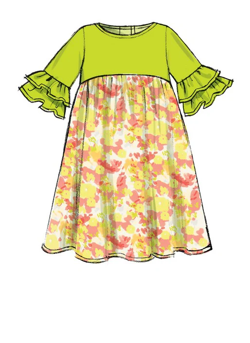 McCalls Child/Teen Dresses M7558 - Image 6