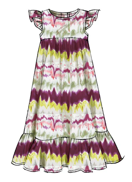 McCalls Child/Teen Dresses M7558 - Image 7