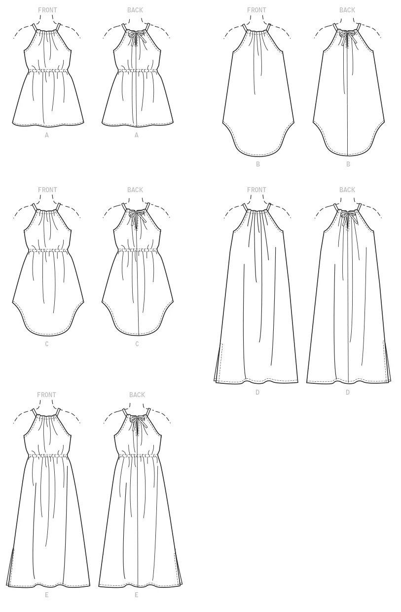 McCalls Child/Teen Dresses M7589 - Image 8