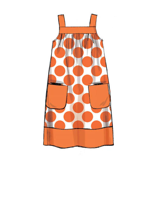 McCalls Child/Teen Dresses M7768 - Image 6