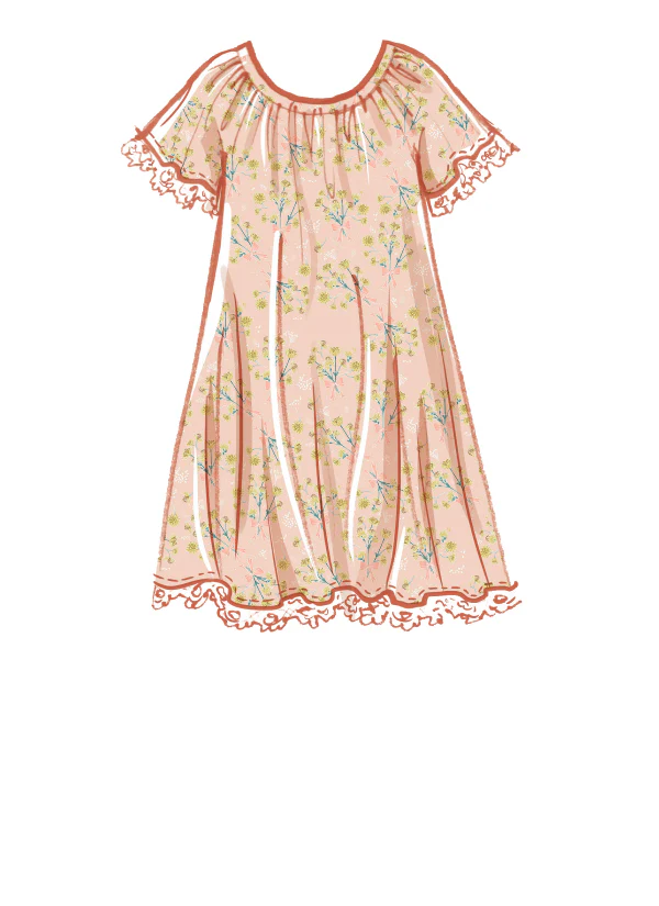 McCalls Child/Teen Dresses M8216 - Image 4