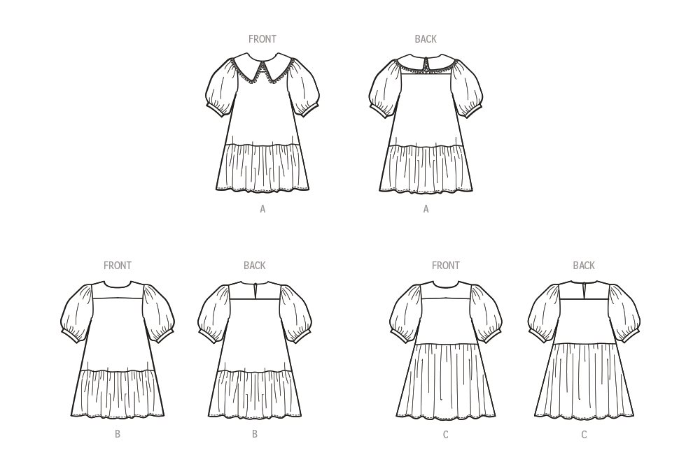McCalls Child/Teen Dresses M8444 - Image 7