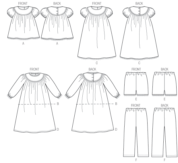 McCalls Child/Teen Nightwear M6831 - Image 4