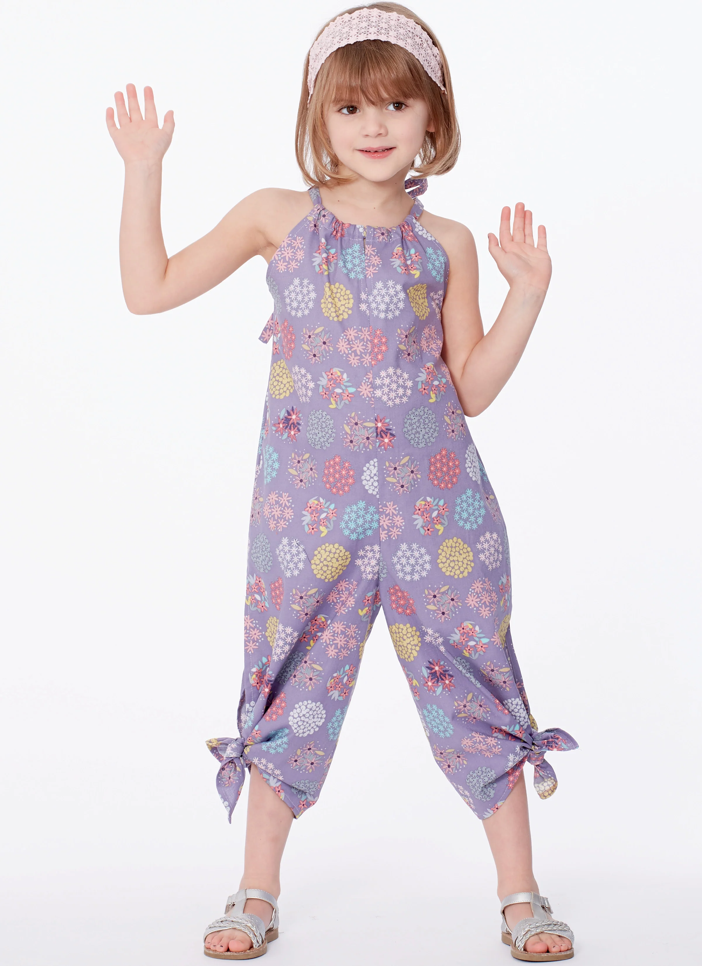 McCalls Child/Teen Romper and Jumpsuit M7917 - Image 3