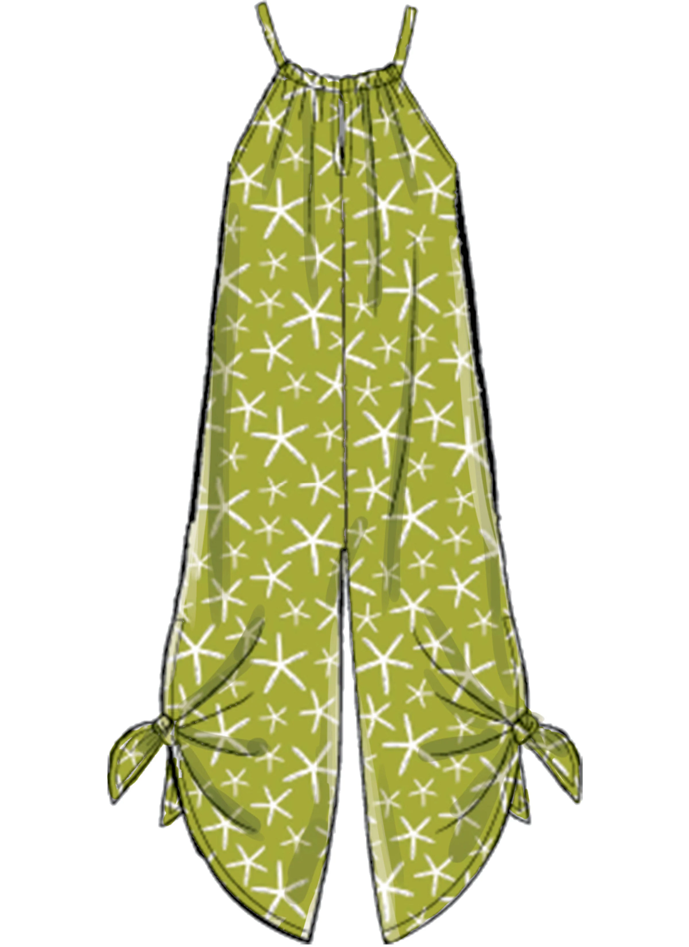 McCalls Child/Teen Romper and Jumpsuit M7917 - Image 7