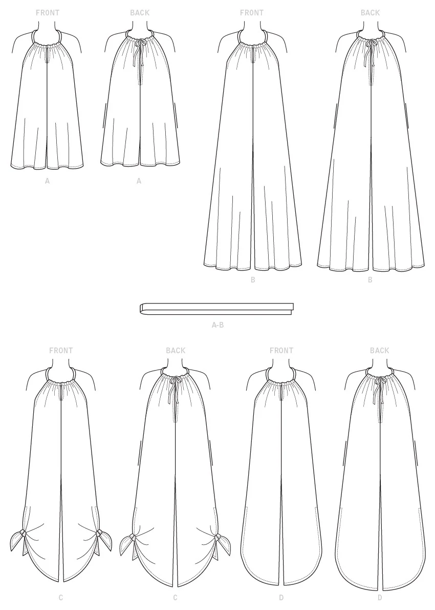 McCalls Child/Teen Romper and Jumpsuit M7917 - Image 8