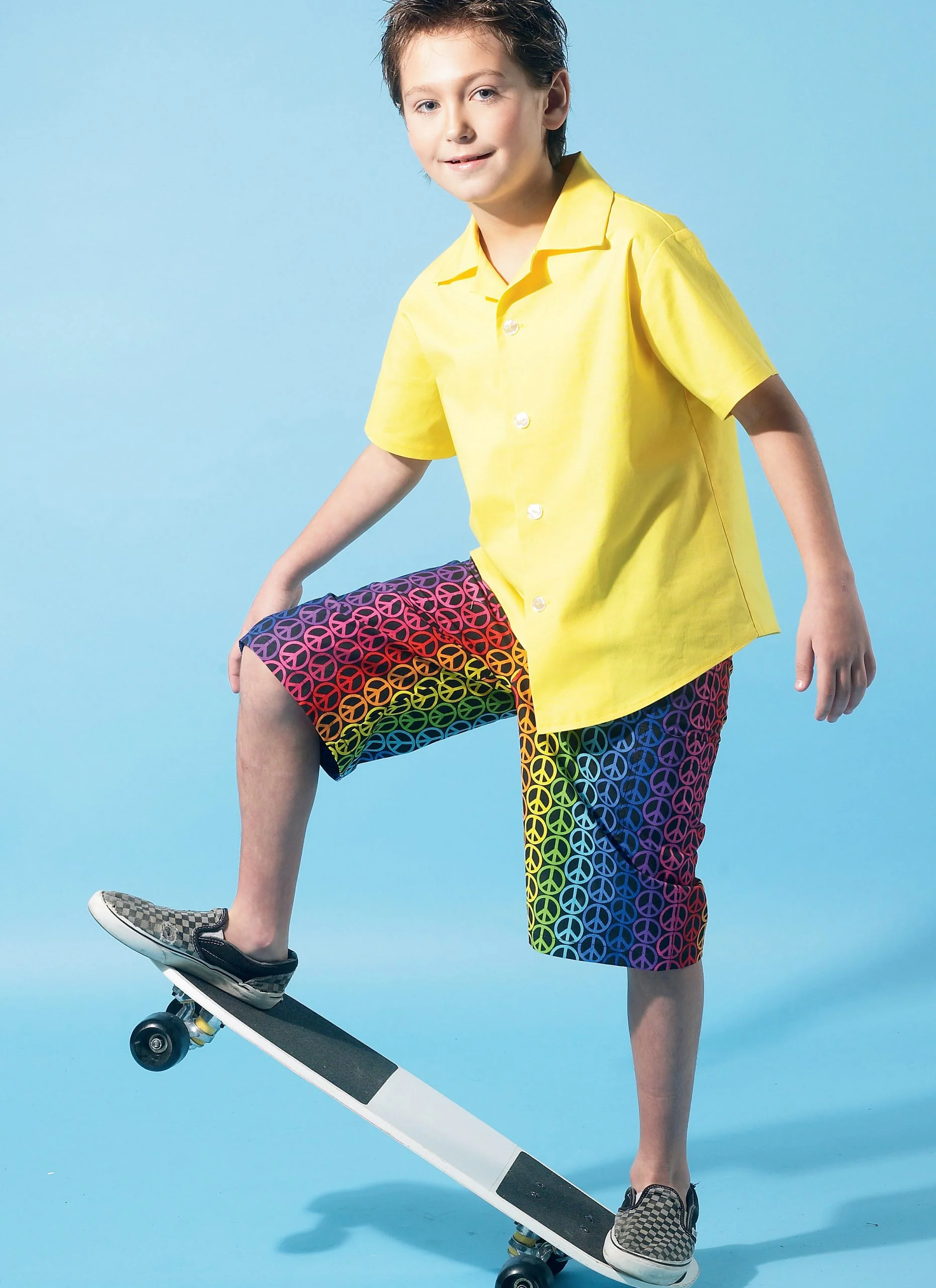 McCalls Child/Teen Shirt, Top, Shorts M6548 - Image 3