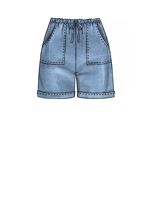 McCalls Child/Teen Shorts and Trousers M7966 - Image 4