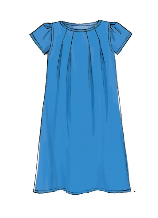 McCalls Child Top, Dress, Leggings M7709 - Image 7